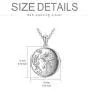 PROESS Fairy Angel Locket Necklace, Flower Girl Pendant Necklace That Holds Pictures S925 Sterling Silver Charm Heart Pendant Gifts for Women Girlfriend Daughter Sister PROESS Fairy Angel Locket Necklace, Flower Girl Pendant Necklace That Holds Pictures S925 Sterling Silver Charm Heart Pendant Gifts for Women Girlfriend Daughter Sister