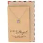 Quan Jewelry Guardian Angel Necklace with Greeting Card, Christmas Gifts for Women Quan Jewelry Guardian Angel Necklace with Greeting Card, Christmas Gifts for Women