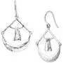 Silpada Swing By Movable Open Drop Earrings in Textured Sterling Silver Silpada Swing By Movable Open Drop Earrings in Textured Sterling Silver