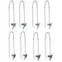 3Pairs/Set Hummingbird Rhinestone Long Tassels Threader Dangle Earrings Colorful Elegant Hummingbirds Crystal Drop Earring Set Multicolor Stud Post Jewelry for Teens Women Girls 3Pairs/Set Hummingbird Rhinestone Long Tassels Threader Dangle Earrings Colorful Elegant Hummingbirds Crystal Drop Earring Set Multicolor Stud Post Jewelry for Teens Women Girls