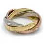 Marshal Metal Fashion Bracelet Omega Stretch Brass Triple Cobra Bracelet (Gold, Rhodium, Rose Gold) (12mm x 3) Marshal Metal Fashion Bracelet Omega Stretch Brass Triple Cobra Bracelet (Gold, Rhodium, Rose Gold) (12mm x 3)