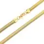 MOWOM 6.0mm Wide Silver Gold Color Mens Chain Necklace for Women Boys Kids Water Resistant Stainless Steel Snake Men Necklace Chain Link Necklace Thin