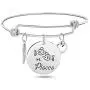 TOOPNK Zodiac Bangle Bracelet for Women Silver Constellation Bracelet Stainless Steel Expandable Wire Bracelet Birthday Gifts for Women Girls