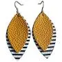 Faux Leather Layer Stripe Drop Dangle Earrings Sets Lightweight Teardrop Leopard Print Earrings Geometric Handmade for Women Girl Jewelry Gifts Faux Leather Layer Stripe Drop Dangle Earrings Sets Lightweight Teardrop Leopard Print Earrings Geometric Handmade for Women Girl Jewelry Gifts