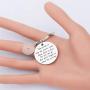 FUSTMW Mustard Seed Keychain Mustard Seed Faith Gifts Religious Faith Jewelry Mustard Seed Charm Inspiration Gifts