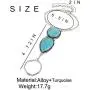 Campsis Boho Finger Ring Bracelet Turquoise Bracelet Silver Festival Hand Chain Decorative Jewelry for Women and Girls Campsis Boho Finger Ring Bracelet Turquoise Bracelet Silver Festival Hand Chain Decorative Jewelry for Women and Girls