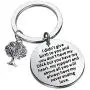 FUSTMW Adoption Gifts Keychain Adopted Child Gifts Stepdaughter Stepson Gifts from Stepmom Stepdad Adoption Jewelry You Will always have My Never Ending Love