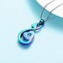 mingkejw Cremation Jewelry for Ashes Infinity Heart Urn Necklaces Keepsake Memorial Lockets Pendants for Human Ashes Holder for Women Men