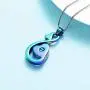 mingkejw Cremation Jewelry for Ashes Infinity Heart Urn Necklaces Keepsake Memorial Lockets Pendants for Human Ashes Holder for Women Men mingkejw Cremation Jewelry for Ashes Infinity Heart Urn Necklaces Keepsake Memorial Lockets Pendants for Human Ashes Holder for Women Men