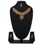 Efulgenz Indian Bollywood Crystal Rhinestone Gold Plated Choker Necklace Earring Maangtikka Statement Jewelry Set