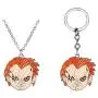 Winssi Childs Play Curse of Chucky Necklace for Fans Cosplay Costume Jewelry Winssi Childs Play Curse of Chucky Necklace for Fans Cosplay Costume Jewelry