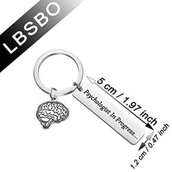 Psychologist Graduation Gift School Psychologist College Graduation Gift Psychologist in Progress Keychain