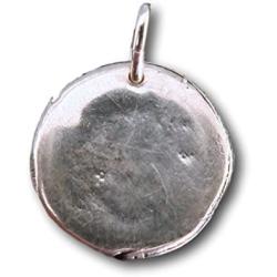 Rosa Mystica Sterling Silver Crown of Thorns Wax Seal Pendant