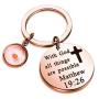 with God All Things are Possible Mustard Seed Bracelet Faith Gift
