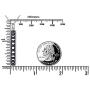 S925 Sterling Silver Crescent Moon Pendant Necklace for Women