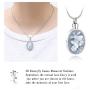 zeqingjw Butterfly Cremation Jewelry for Ashes Memorial Lockets Urn Necklace for Ashes Pendants Stainless Steel Keepsake Jewelry for Ashes