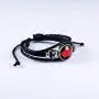 Naruto Sharingan Eye Akatsuki Anime Leather Wristband Braided Bracelet Naruto Time Gemstone Leather Cosplay Jewelry Naruto Sharingan Eye Akatsuki Anime Leather Wristband Braided Bracelet Naruto Time Gemstone Leather Cosplay Jewelry