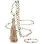 OAIITE 108 Natural Stone Beads Handmade Charm Personalized Stylish Beaded Tassel Necklace (B) OAIITE 108 Natural Stone Beads Handmade Charm Personalized Stylish Beaded Tassel Necklace (B)