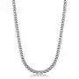 FIBO STEEL 3.5-6mm Stainless Steel Mens Womens Necklace Curb Link Chain, 16-30 inches