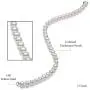 14K Gold Freshwater Pearl Necklace Bracelet Stud Earring Set,18''