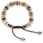 Embedded Medicine Bracelet Yoga Healing Beads Adjustable Wrist Mala Many Color Choices (Multi)