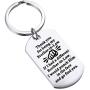 BEKECH Brother-in-Law Gifts Brother Keychain Thank You for Being My Brother-in-Law Keychain Wedding Gift Jewelry Brother of The Bride Gift from Sister-in-Law