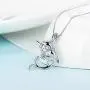 LGSY Sterling Silver Dolphin with Babies Pearl Cage Pendants for Women, Design Pearl Cage Pendants for Pearl Jewelry Making, Essential Oil Diffuser Lockets for Pearl Jewelry LGSY Sterling Silver Dolphin with Babies Pearl Cage Pendants for Women, Design Pearl Cage Pendants for Pearl Jewelry Making, Essential Oil Diffuser Lockets for Pearl Jewelry
