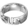 Jude Jewelers 8mm Stainless Steel Jesus Ring Christian Religious Holy Cross Wedding Engagement