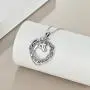 Unicorn Necklace for Women Sterling Silver Love Heart Horse Pendant Necklace Celtic Knot Irish Christmas Jewelry Gifts Unicorn Necklace for Women Sterling Silver Love Heart Horse Pendant Necklace Celtic Knot Irish Christmas Jewelry Gifts