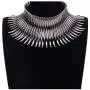 Mozhuo Chunky Statement Collar Necklace for Women Silver Choker Bib Necklace Chain Fashion Jewelry Costume Prom Gorgeous Mozhuo Chunky Statement Collar Necklace for Women Silver Choker Bib Necklace Chain Fashion Jewelry Costume Prom Gorgeous