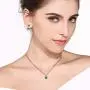 Swarovski Crystal Halo Heart Pendant Necklace Earrings for Women 14K Gold Plated Hypoallergenic Jewelry Set Swarovski Crystal Halo Heart Pendant Necklace Earrings for Women 14K Gold Plated Hypoallergenic Jewelry Set