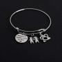 AKTAP Adoption Gifts Stepdaughter Bracelet Adoption is Another Word of Love Adoption Symbol Jewelry