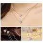 Kasima Womens Multi-Layer Double Full Diamond Crystal Balls Pendant Necklace/Drop Earrings/Jewelry Set Kasima Womens Multi-Layer Double Full Diamond Crystal Balls Pendant Necklace/Drop Earrings/Jewelry Set