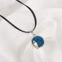 Winssi Cartoon Planet Necklace Astronomy Jewelry Outer Space Jewelry for Teen Girls and Boys