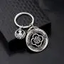 BAUNA Outlander Keychain Sassenach Inspired Gift for Women Man Outlander Fans Gifts Scotland Thistle Jewelry BAUNA Outlander Keychain Sassenach Inspired Gift for Women Man Outlander Fans Gifts Scotland Thistle Jewelry