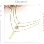 Ckecharfa Layered Cross Pendant Necklace Gold Jesus Necklaces Chain Beaded Choker Chains Adjustable Jewelry for Women and Girls Ckecharfa Layered Cross Pendant Necklace Gold Jesus Necklaces Chain Beaded Choker Chains Adjustable Jewelry for Women and Girls