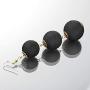 KaFu Threaded Ball Dangle Hook Bohemia Earrings Thread Wrapped Triple Balls Dangle Earrings Lantern Ball Tassel Cute Soriee Drop Earrings for Women Girls
