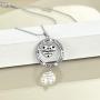 YAFEINI Daughter Necklace Gifts for Her Birthday Anniversary Graduation Sterling Silver Jewelry Gift from Mom Dad