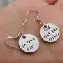 SEIRAA Funny Earrings in One Ear and Out The Other Earrings Stainless Steel Tone Earring Wires for her