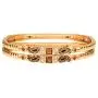 Efulgenz Indian Bollywood Antique Traditional 14 K Gold Plated Kundan Rhinestone Wedding Bridal Bracelet Bangle Set Jewelry Efulgenz Indian Bollywood Antique Traditional 14 K Gold Plated Kundan Rhinestone Wedding Bridal Bracelet Bangle Set Jewelry