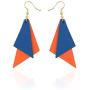 Jagucho Genuine Leather Earrings Drop Dangle for Women Teen Girls, Gifts for Women
