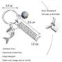 Gzrlyf Advice from a Mermaid Keychain Mermaid Gifts Inspirational Gifts Mermaid Lover Gifts