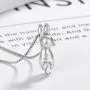Step Forward Sterling Silver Necklace, Rings and Earrings Animal Theme Design Gift Jewelry for Woman and Girls