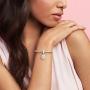 Pandora Jewelry Baby Teddy Bear Dangle Cubic Zirconia Charm in Sterling Silver