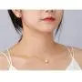 Zealmer Womens 16K Gold Plated Necklace & Stud Earrings Jewelry Set Zealmer Womens 16K Gold Plated Necklace & Stud Earrings Jewelry Set