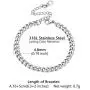 PROSTEEL Stainless Steel Bracelet for Men Women, Cuban Link Chain/Flat Box Chain, Black/18K Gold Plated, W:4.8mm/6mm/10mm/14mm, L:19cm to 22cm, Come Gift Box PROSTEEL Stainless Steel Bracelet for Men Women, Cuban Link Chain/Flat Box Chain, Black/18K Gold Plated, W:4.8mm/6mm/10mm/14mm, L:19cm to 22cm, Come Gift Box