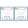Best Friend Necklaces for 2 Dainty Bar Neckalce Elephant Love Knot Mountain Lock Necklace Jewelry Gifts for Women