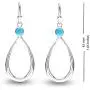 LeCalla Flaunt Sterling Sliver Jewelry Teardrop Earrings for Teens and Women (Gemstone Birthstone Round 4MM) LeCalla Flaunt Sterling Sliver Jewelry Teardrop Earrings for Teens and Women (Gemstone Birthstone Round 4MM)