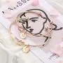 Ursteel Bridesmaids Gifts for Wedding, Tie The Knot Bracelet with Initial Bridesmaid Proposal Gifts with Box, Cards Ursteel Bridesmaids Gifts for Wedding, Tie The Knot Bracelet with Initial Bridesmaid Proposal Gifts with Box, Cards