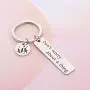 AKTAP Dont Worry About A Thing Keychain Three Little Birds Jewelry Encouragement Friendship Gifts